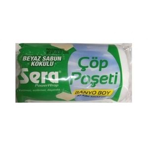 SERA ÇÖP POŞETİ BANYO BOY 32X42CM 06296-53