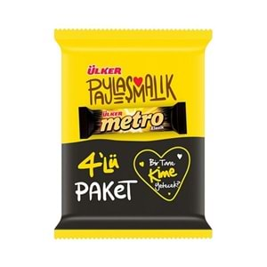 ÜLKER METRO 4LÜ 144GR