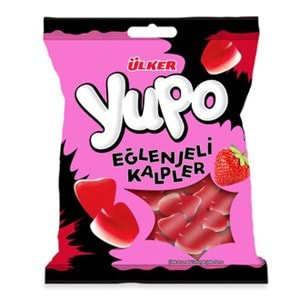 ÜLKER YUPO JELLY EĞLENCELİ KALPLER 80GR