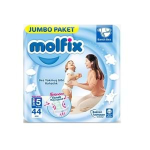 MOLFİX FIRSAT PAKETİ BEZ 5+NO 44LÜ JUNİOR PLUS 13-20KG