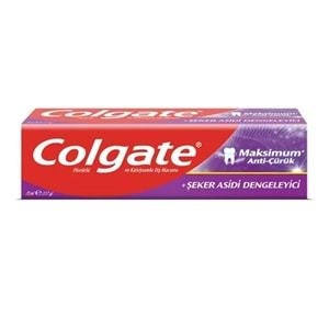 COLGATE MAXİMUM ANTİ ÇÜRÜK 75ML DİŞ MACUNU