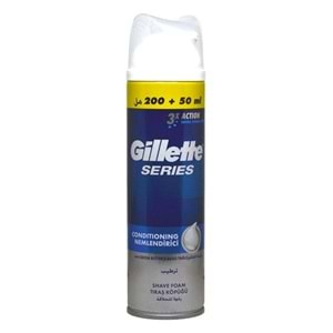 GILLETTE TIRAŞ KÖPÜK 250ML NEMLENDİRİCİ