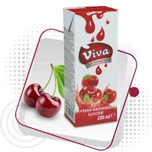 VİVA VİŞNE AROMALI İÇECEK 200ML