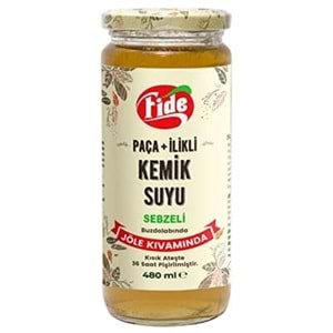 FİDE KEMİK SUYU SEBZELİ 480ML