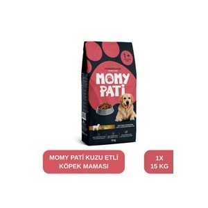 MOMYPATİ KÖPEK MAMASI 15KG KUZU ETLİ YETİŞKİN