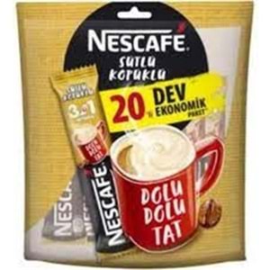 NESCAFE 20Lİ SÜTLÜ KÖPÜKLÜ
