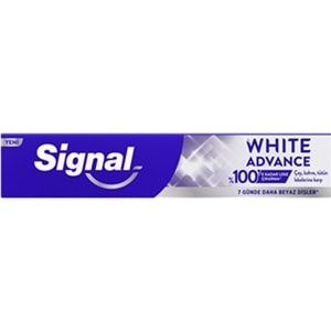 SİGNAL WHITE ADVANCE 70ML ÇAY KAHVE TÜTÜN