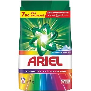 ARİEL MATİK 7KG DAĞ ESİNTİSİ RENKLİLER 46 YIKAMA