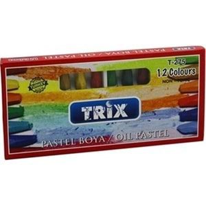 TRİX 12Lİ PASTEL BOYA T275