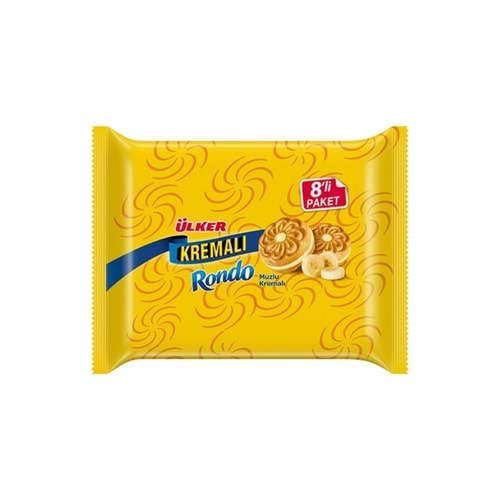 ÜLKER KREMALI MUZLU 8Lİ 488GR