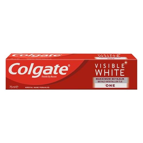 COLGATE VISIBLE WHITE ONE 75ML