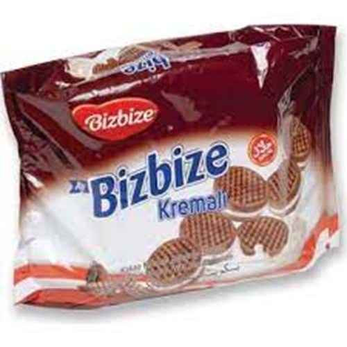 BİZBİZE KREMALI BİSKÜVİ 500GR KAKAOLU