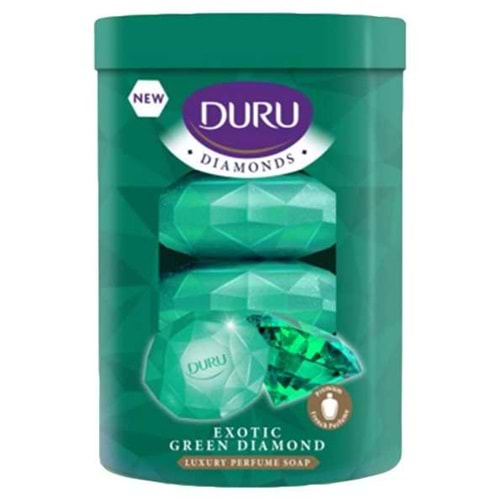 DURU DIAMONDS SABUN 4LÜ 360GR GREEN