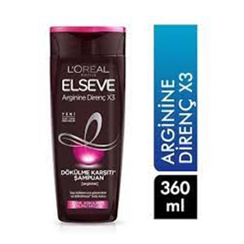 ELSEVE ŞAMPUAN 360ML DÖK.KARŞITI ZAYIF SAÇLAR