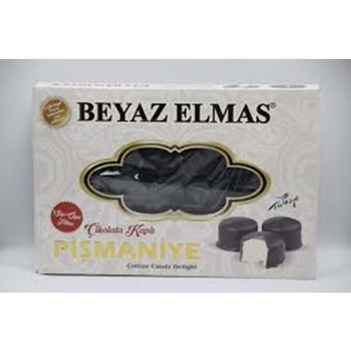 BEYAZ ELMAS ÇİKOLATA KAPLI PİŞMANİYE 300GR