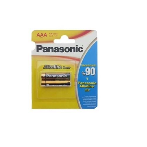 PANASONİC AAA 2Lİ İNCE PİL ALKALİN