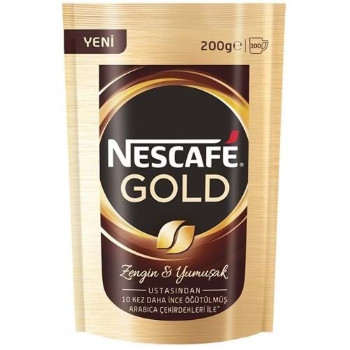 NESCAFE GOLD 200GR POŞET