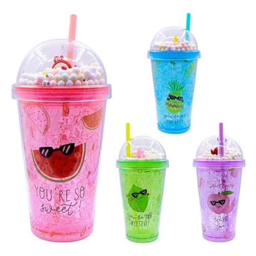 MATARA PİPETLİ BARDAKLI 750ML