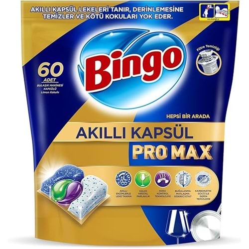 BİNGO HBA AKILLI KAPSÜL PRO MAX 60LI