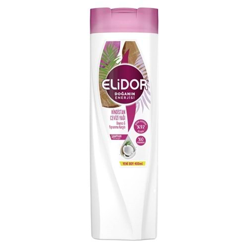 ELİDOR ŞAMPUAN 400ML HİNDİSTAN CEVİZİ YAĞI