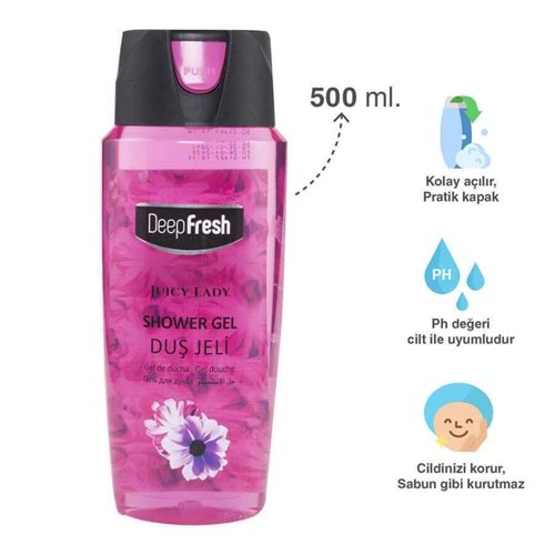 DEEP FRESH DUŞ JELİ 500ML JUICY LADY