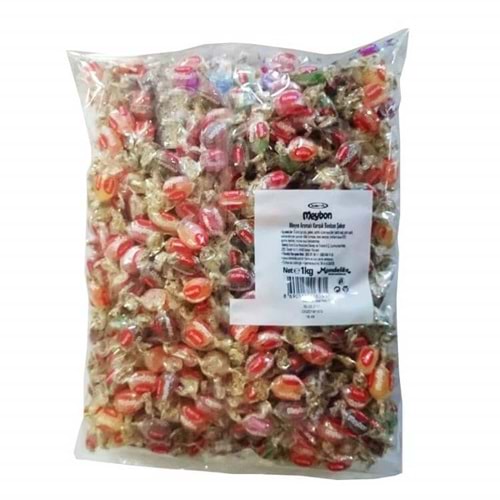 KENT ŞEKER 1KG MİNİ MEYBON MEYVELİ