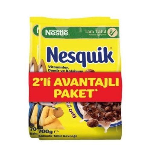 NESQUIK MISIR GEVREĞİ 700GR+700GR