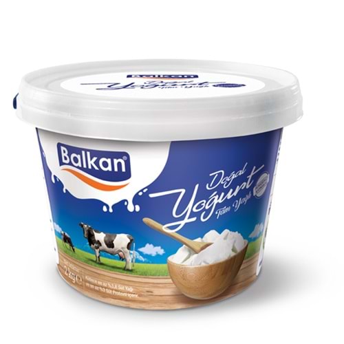 BALKAN YOĞURT TAM YAĞLI 2KG