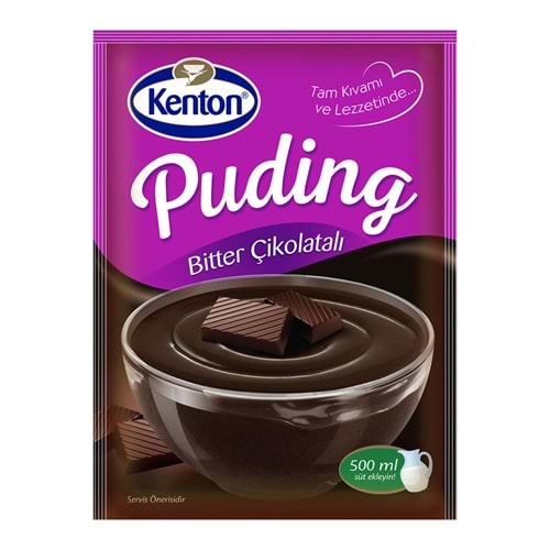 KENTON PUDİNG BİTTER ÇİKOLATALI 100GR