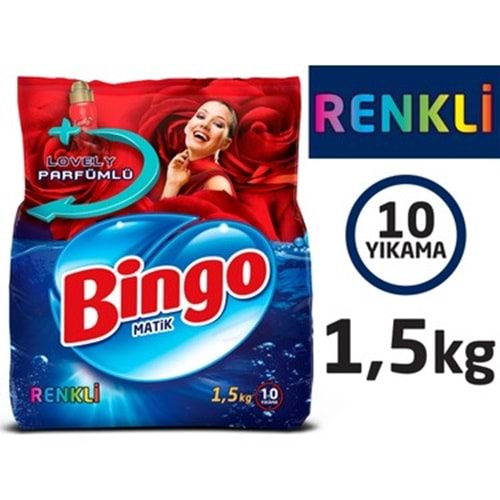 BİNGO MATİK 1.5KG RENKLİ