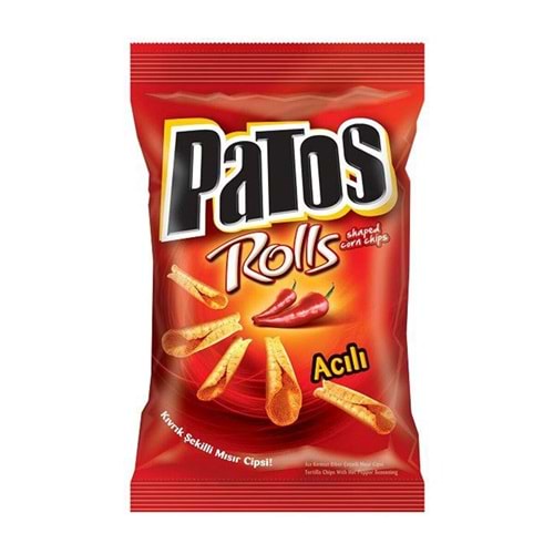 PATOS ROLLS ACI KIRMIZI BİBERLİ 109GR SÜPER BOY