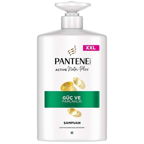 PANTENE ŞAMPUAN 800ML GÜÇ VE PARLAKLIK