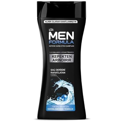 İPEK ŞAMPUAN 480ML MEN FORMULA TÜM SAÇ TİPLERİ İÇİN