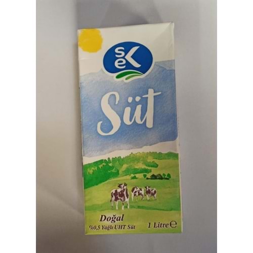 SEK SÜT 1 LİTRE AZ YAĞLI