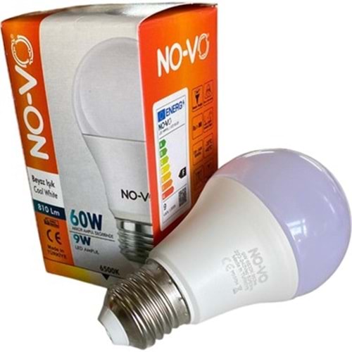 LED AMPUL NO-VO 9W BEYAZ