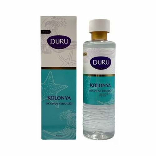 DURU KOLONYA 400ML OKYANUS TAZELİĞİ