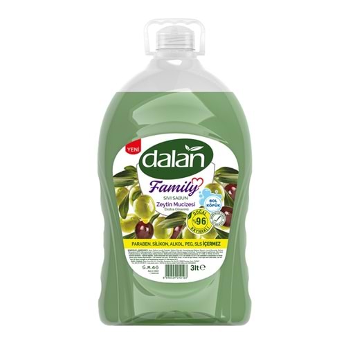 DALAN SIVI SABUN 3LT ZEYTİN MUCİZESİ