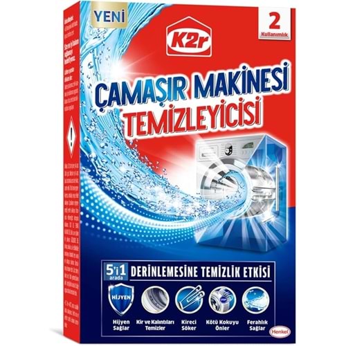 K2R ÇAMAŞIR MAKİNESİ TREMİZLEYİCİ 150GR