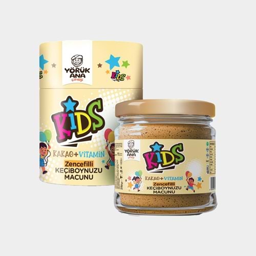 YÖRÜK ANA ZENCEFİLLİ KEÇİ BOYNUZU MACUNU 240GR