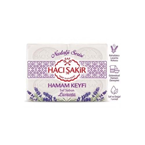 HACI ŞAKİR BANYO SABUN 800GR HAMAM LAVANTA
