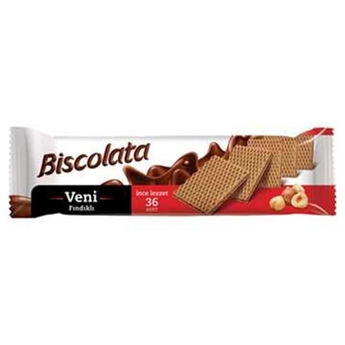BİSCOLATA GOFRET FINDIKLI 110GR