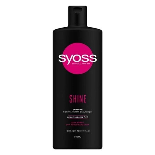 SYOSS ŞAMPUAN 500ML SHINE