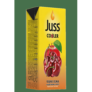 JUSS COOLER ELMA-VİŞNELİ İÇECEK 200ML TATRAPAK