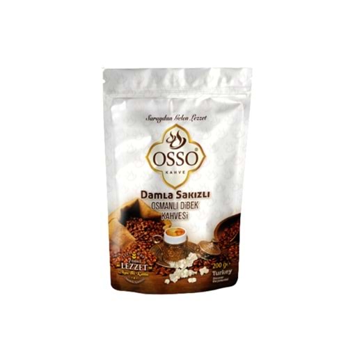OSSO DAMLA SAKIZLI DİBEK KAHVESİ 200GR