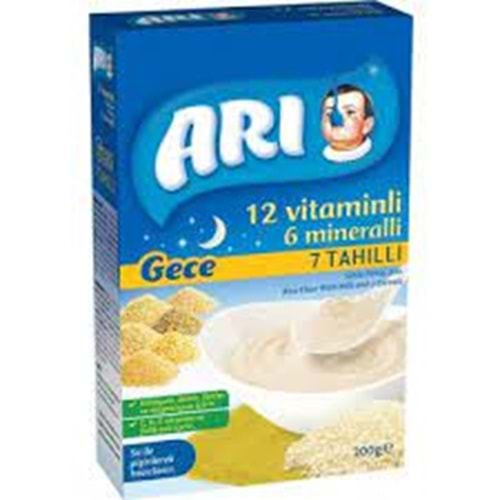 ARI MAMA 200GR SÜT.VİT.PİRİNÇ UNU GECE