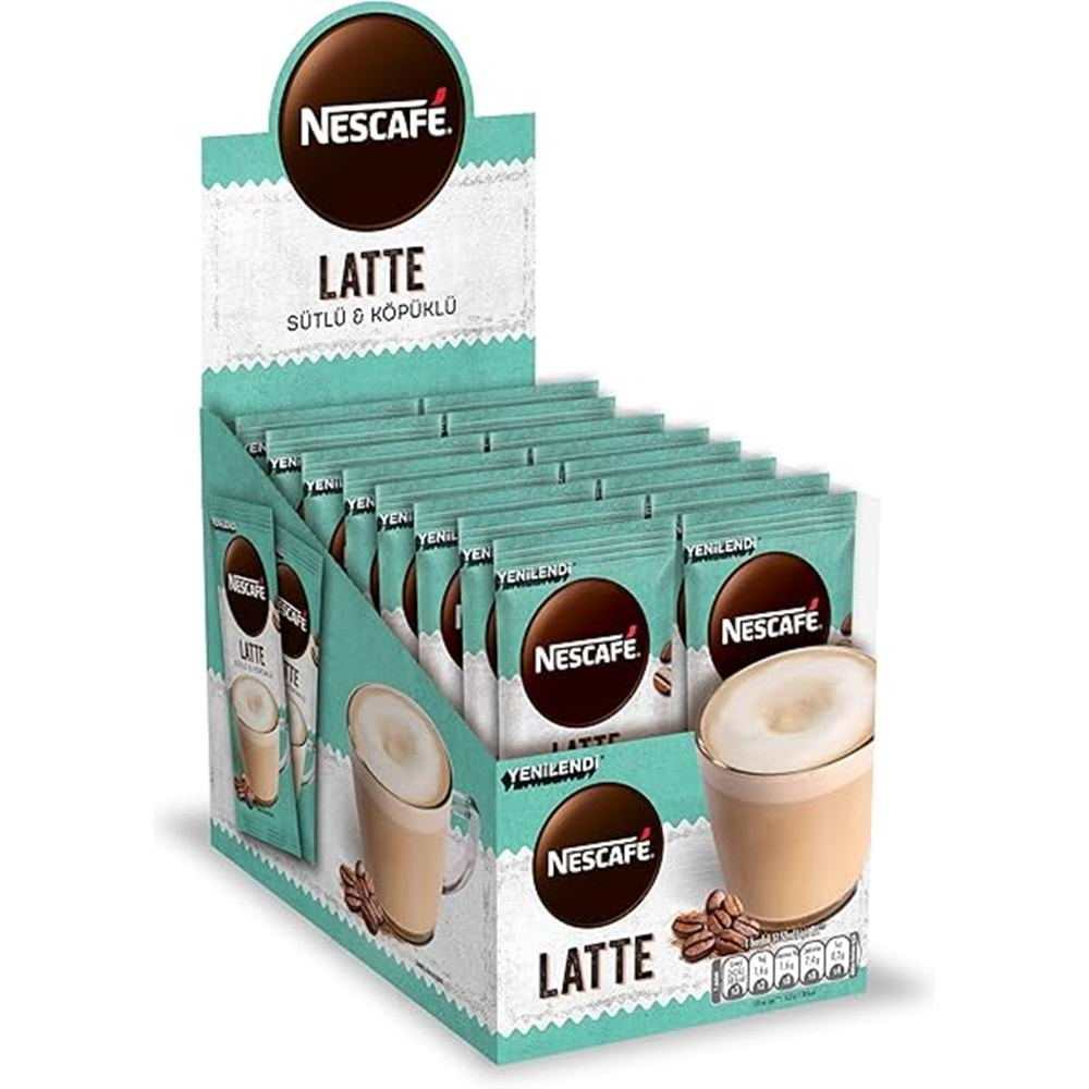 NESCAFE LATTE SÜTLÜ KÖPÜKLÜ 14.5GR