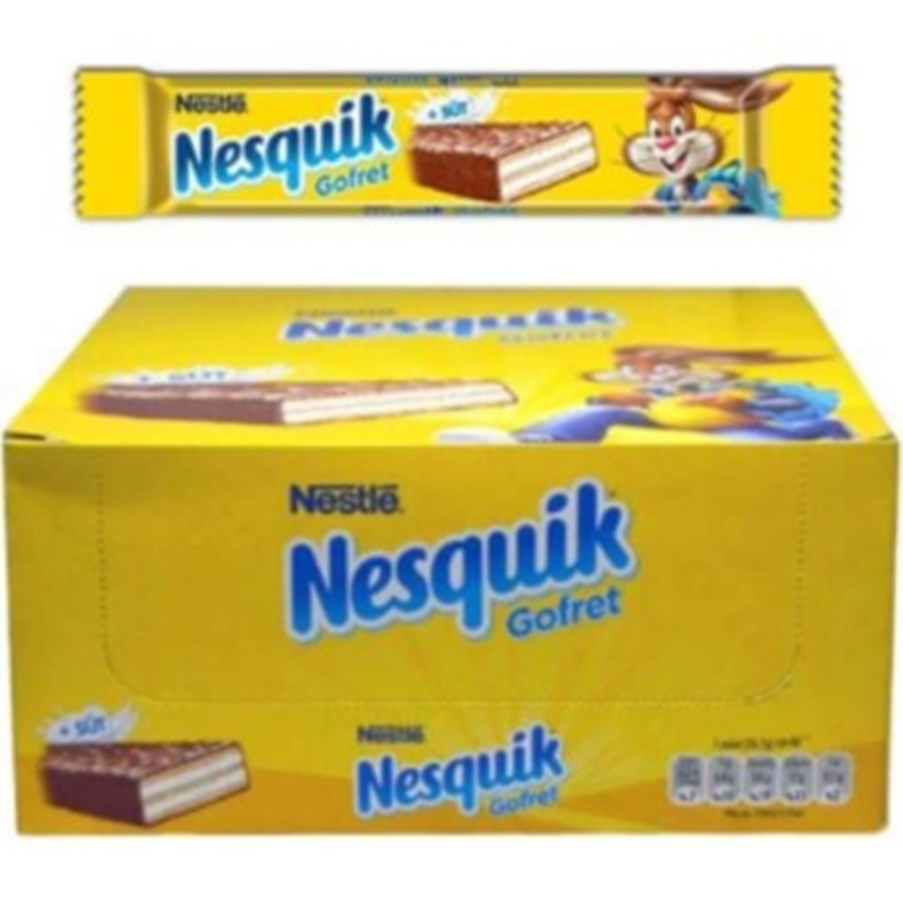 NESTLE NESQUİK GOFRET 26,7GR