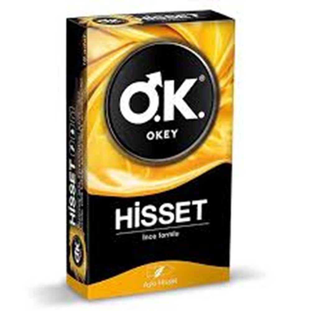 OK PREZERVATİF HİSSET 10LU