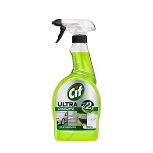CİF ULTRA KİR YAĞ ÇÖZÜCÜ 750ML SARI GÜÇ