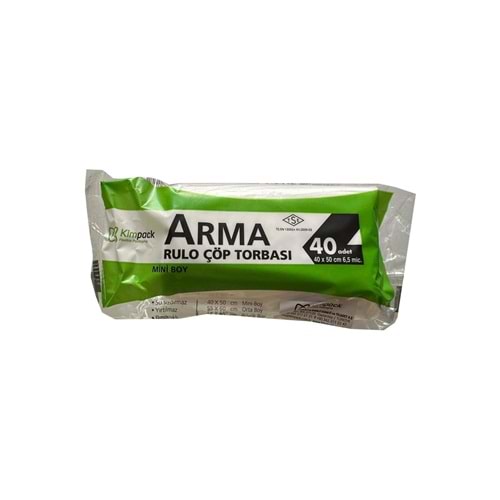ÇÖP POŞETİ ARMA 40LI MİNİ 40X50CM